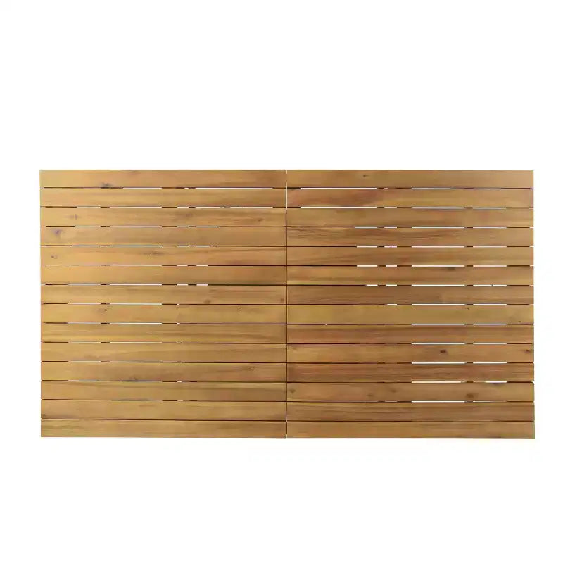 Christopher Knight Home Doris Ensemble de salle à manger 7 pièces en bois d'acacia rustique avec table extensible