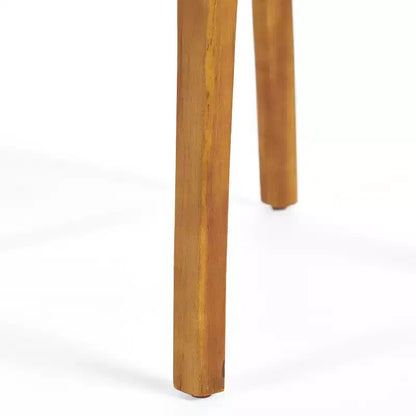 Ensemble de salle à manger d'extérieur rustique Emerson de 7 pièces en bois d'acacia avec coussins Christopher Knight Home