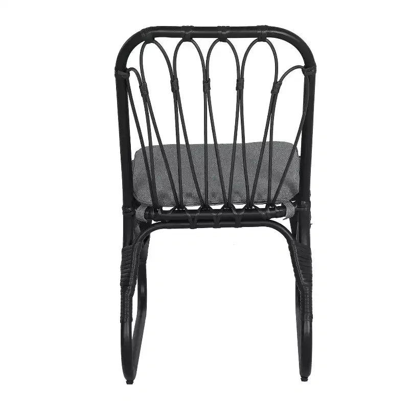 Christopher Knight Home Corsica Transitional 7 Piece Patio Iron Rattan Dining Set with Cushions