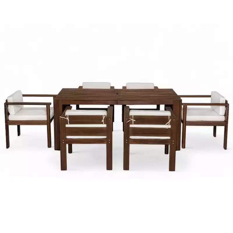 Polibi 7-Piece All-Weather Patio Dining Set