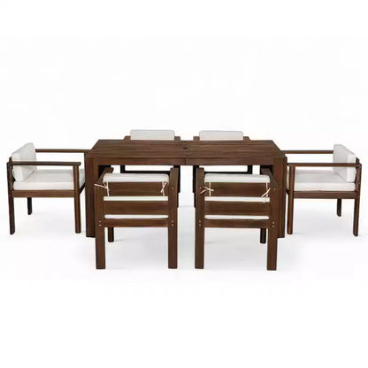 Polibi 7-Piece All-Weather Patio Dining Set