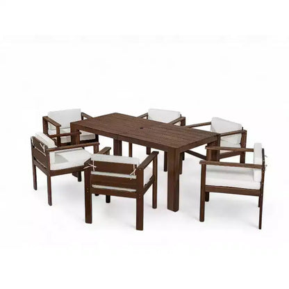 Polibi 7-Piece All-Weather Patio Dining Set