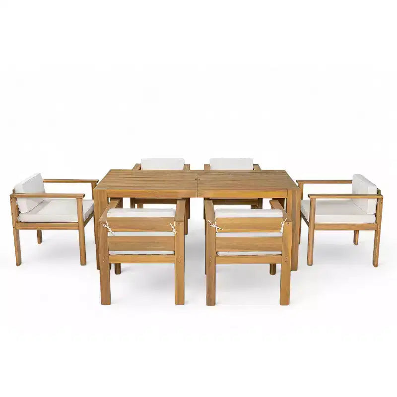 Polibi 7-Piece All-Weather Patio Dining Set