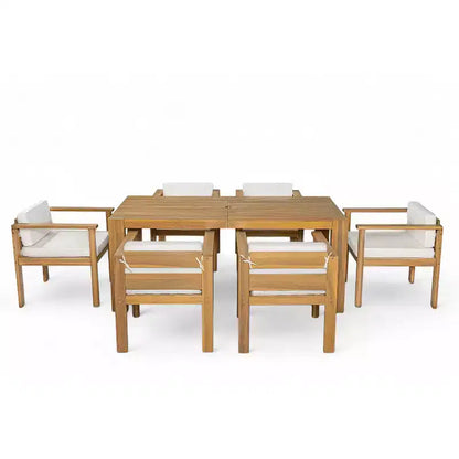 Polibi 7-Piece All-Weather Patio Dining Set