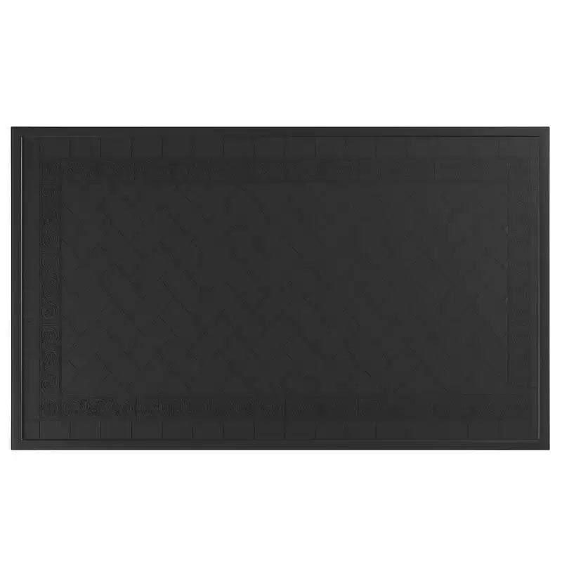 Ensemble de salle à manger rectangulaire 5 pièces en aluminium moulé pour terrasse, jardin, bord de piscine avec coussins