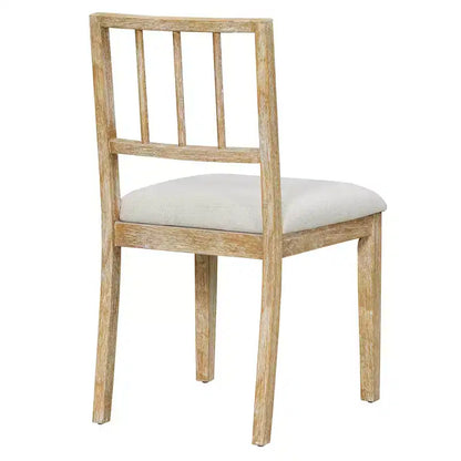 GDFStudio Dickey Space-Saving 6 Piece Farmhouse Dining Set with Solid Wood Frame