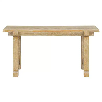 GDFStudio Dickey Space-Saving 6 Piece Farmhouse Dining Set with Solid Wood Frame