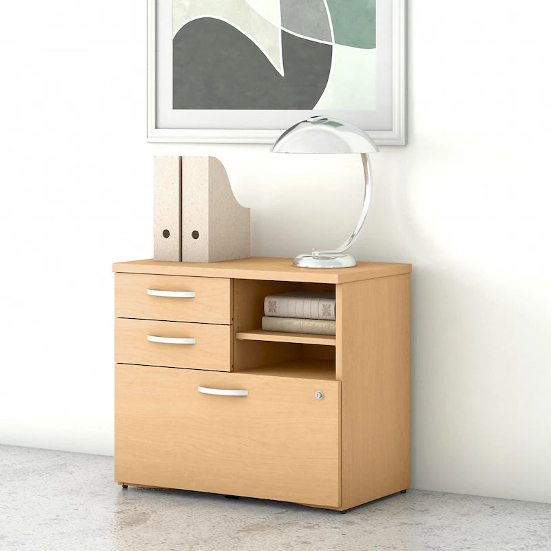 Studio C Storage Cabinet with Drawers by Bush Business Furniture