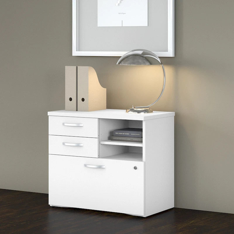 Studio C Storage Cabinet with Drawers by Bush Business Furniture