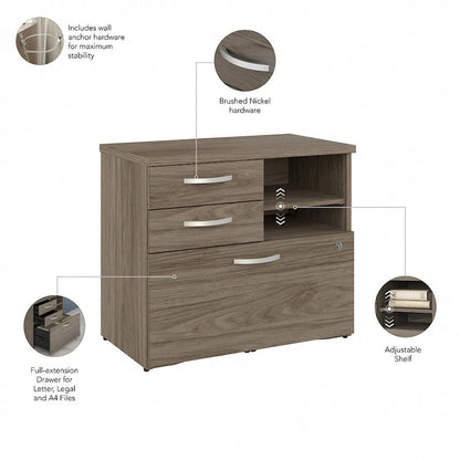 Studio C Storage Cabinet with Drawers by Bush Business Furniture