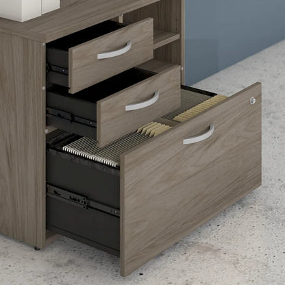 Studio C Storage Cabinet with Drawers by Bush Business Furniture