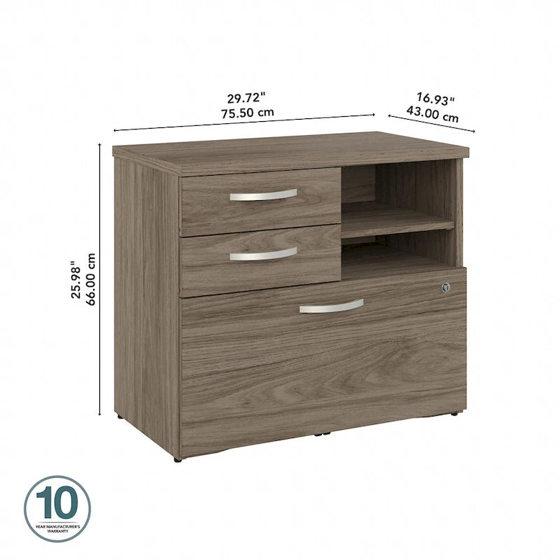 Studio C Storage Cabinet with Drawers by Bush Business Furniture