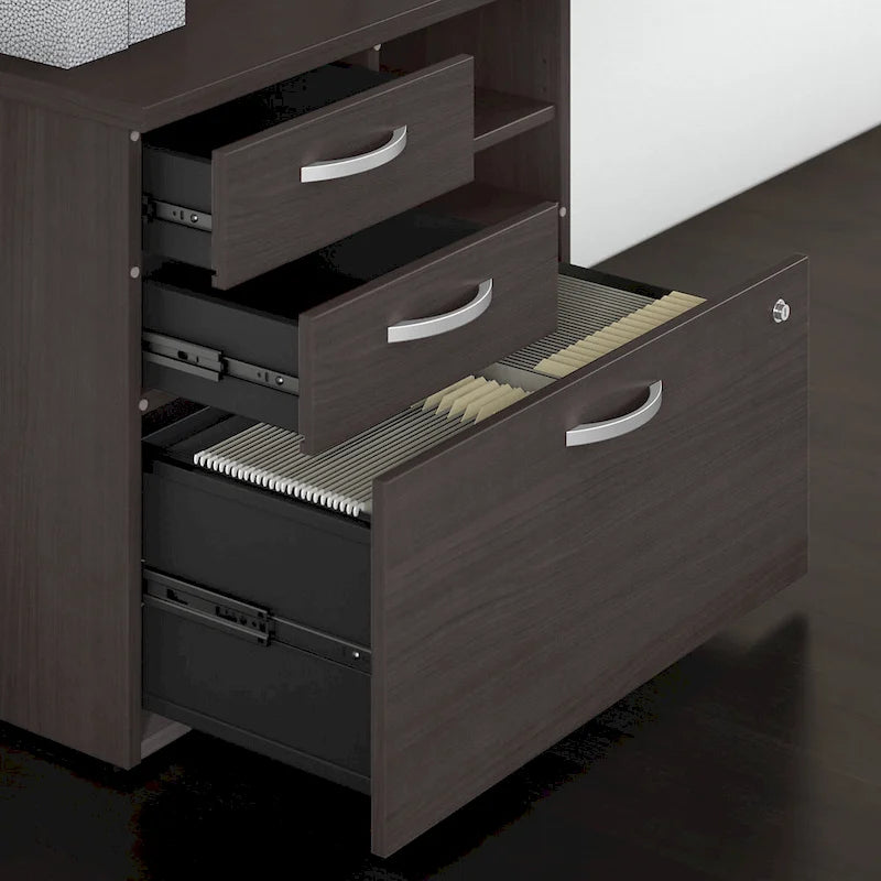 Studio C Storage Cabinet with Drawers by Bush Business Furniture