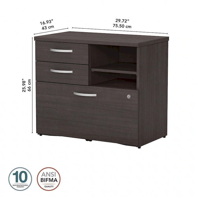 Studio C Storage Cabinet with Drawers by Bush Business Furniture