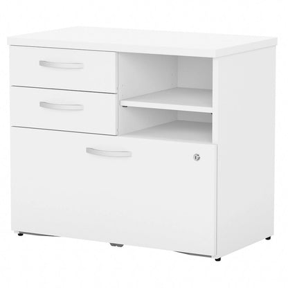 Studio C Storage Cabinet with Drawers by Bush Business Furniture
