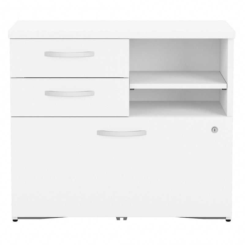 Studio C Storage Cabinet with Drawers by Bush Business Furniture