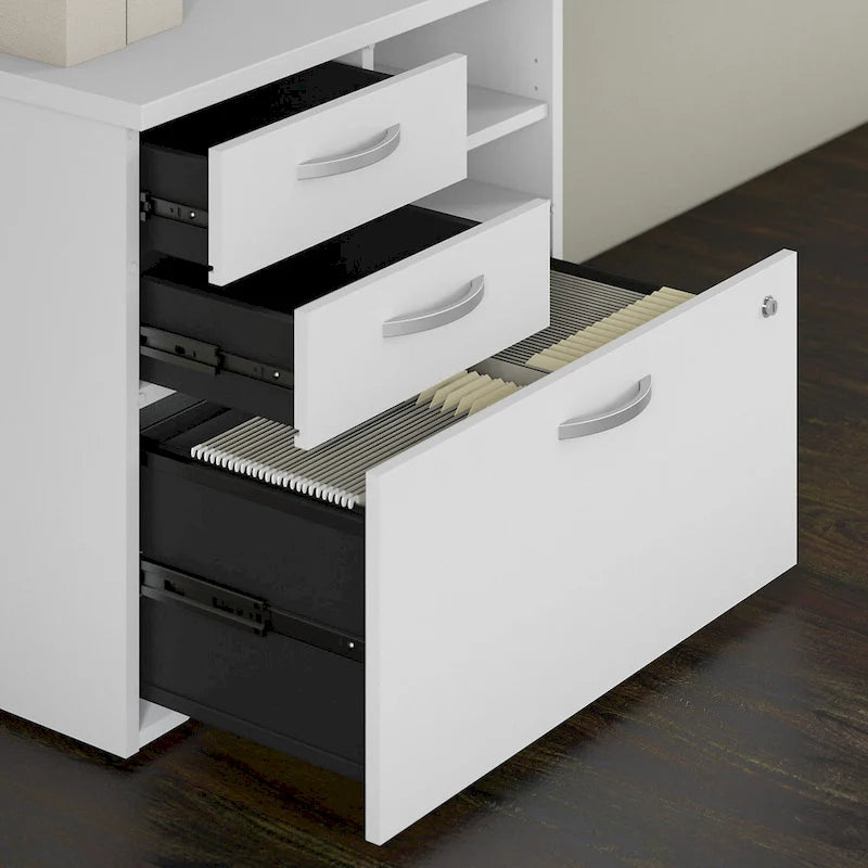 Studio C Storage Cabinet with Drawers by Bush Business Furniture