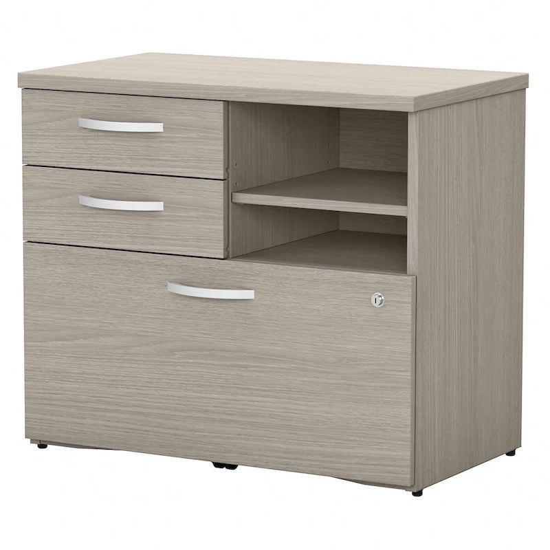 Studio C Storage Cabinet with Drawers by Bush Business Furniture
