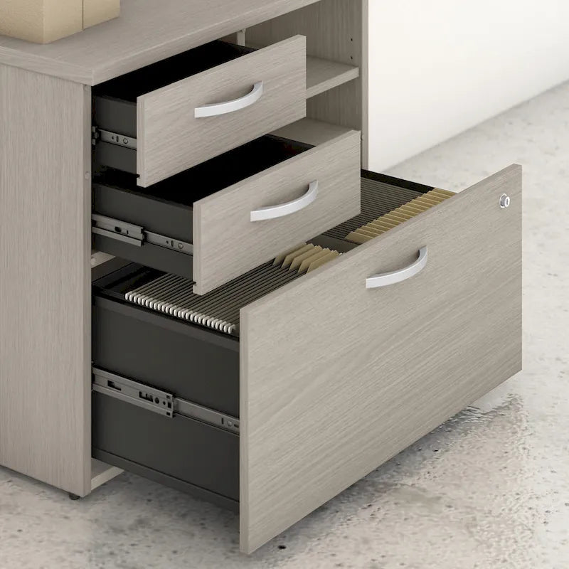 Studio C Storage Cabinet with Drawers by Bush Business Furniture