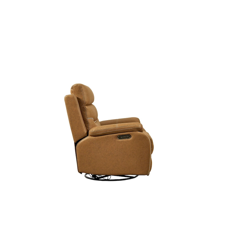 Christopher Knight Home - Liyasi Dual OKIN Motor Swivel Rocker Recliner with Infinite Position, Power Headrest, and USB Charging