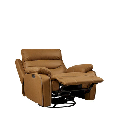 Christopher Knight Home - Liyasi Dual OKIN Motor Swivel Rocker Recliner with Infinite Position, Power Headrest, and USB Charging