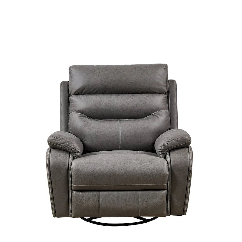 Christopher Knight Home - Liyasi Dual OKIN Motor Swivel Rocker Recliner with Infinite Position, Power Headrest, and USB Charging