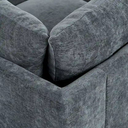 Christopher Knight Home - Harper 115 Modular Upholstery Sectional Sofa with Plush Cushions and Hidden Storage Compartments