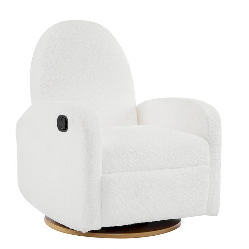 Christopher Knight Home 360 Swivel and Glider Boucle Recliner Chair
