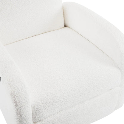 Christopher Knight Home 360 Swivel and Glider Boucle Recliner Chair