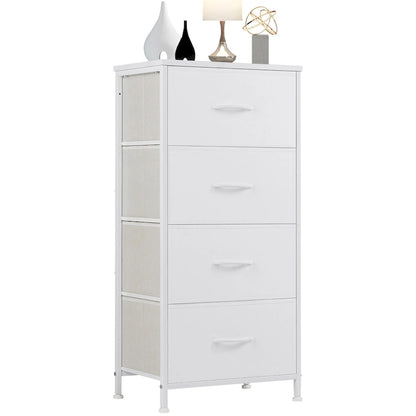 4-Drawer Fabric Dresser, Foldable Storage Cabinet Organizer