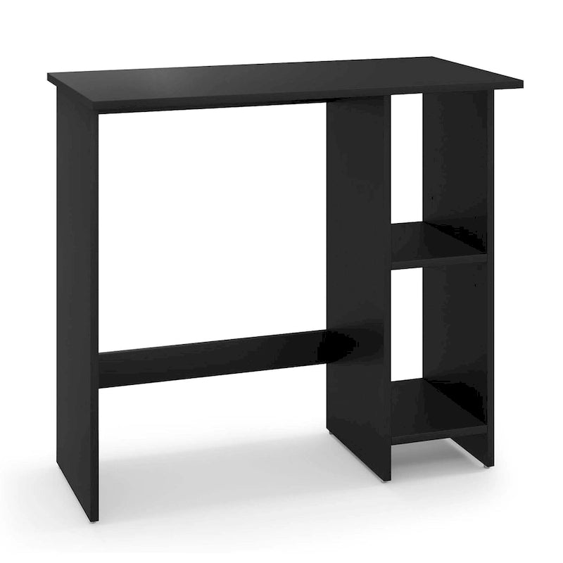Costway Small Computer Desk with Storage Modern Writing Desk with