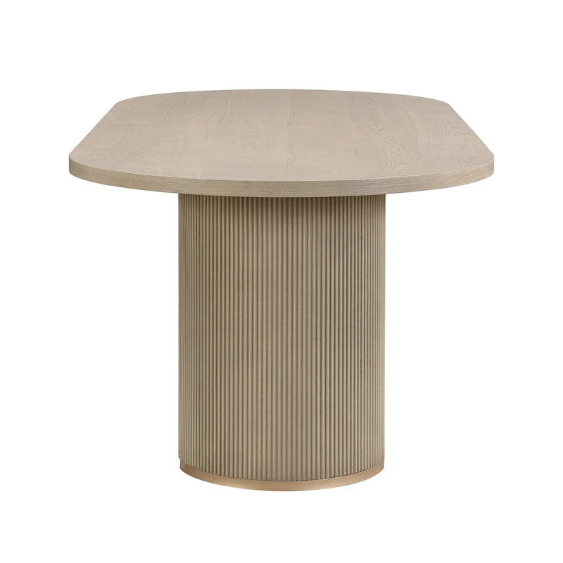 Christopher Knight Home - Eleanor Modern Style Oval Wood Dining Table
