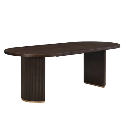 Christopher Knight Home - Eleanor Modern Style Oval Wood Dining Table