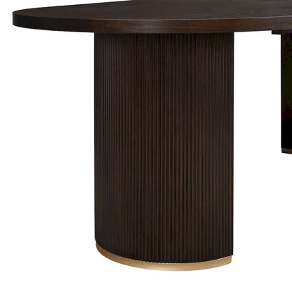 Christopher Knight Home - Eleanor Modern Style Oval Wood Dining Table