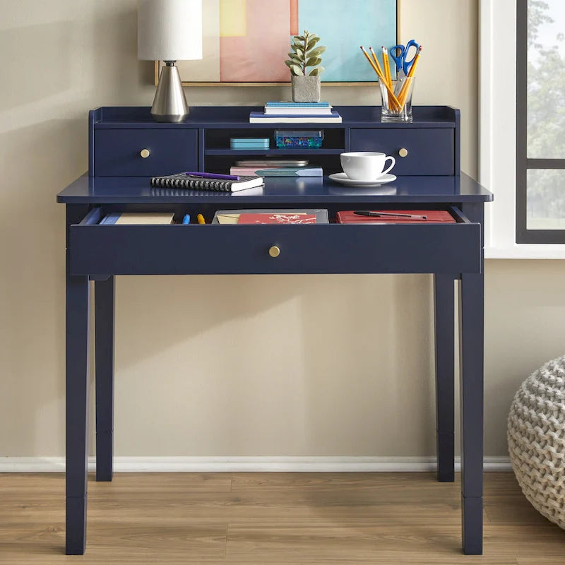 Lifestorey Keaton Desk with Hutch