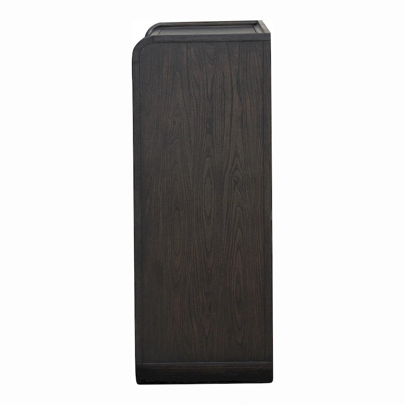 Modern Solid Wood 5-Drawer Chest