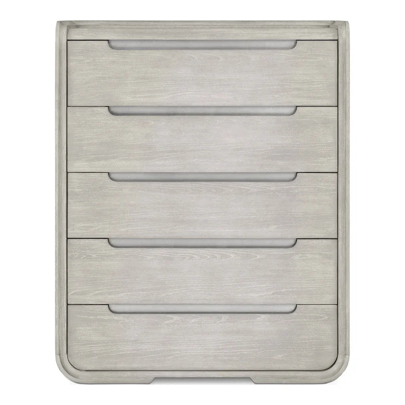 Modern Solid Wood 5-Drawer Chest