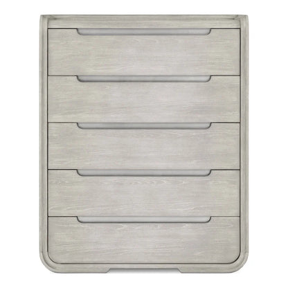 Modern Solid Wood 5-Drawer Chest