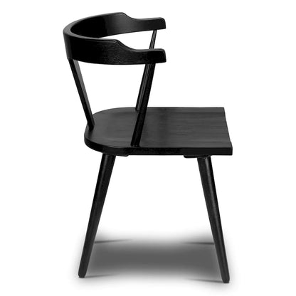 Chaise de salle à manger Poly & Bark Enzo - Bois de chêne massif