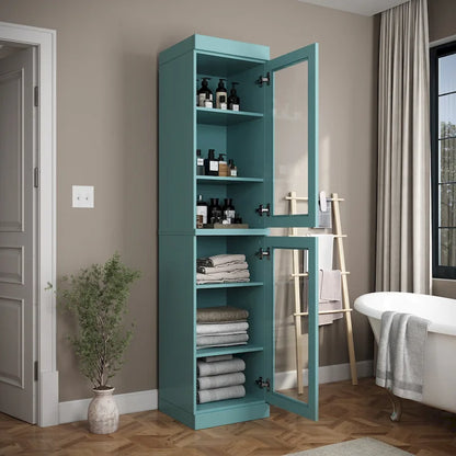 Meuble sous-vasque 100 % bois massif 42 cm avec portes en option par Palace Imports