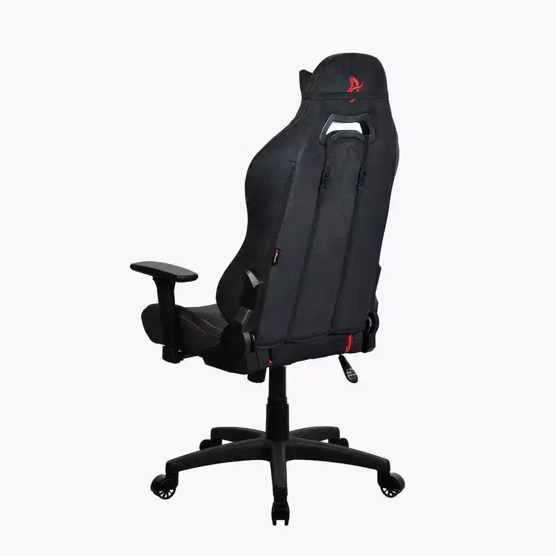 Arozzi Torretta Premium Chaise de bureau et de jeu super douce avec 2 oreillers de soutien Rouge