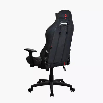 Arozzi Torretta Premium Chaise de bureau et de jeu super douce avec 2 oreillers de soutien Rouge
