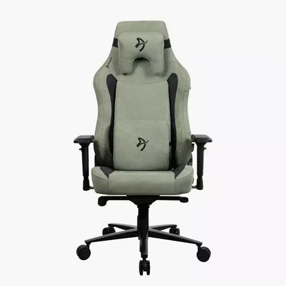 Chaise de bureau et de jeu Arozzi Vernazza XL Supersoft avec soutien lombaire en mousse à mémoire de forme accoudoirs 4D Forest