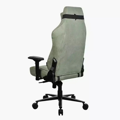 Chaise de bureau et de jeu Arozzi Vernazza XL Supersoft avec soutien lombaire en mousse à mémoire de forme accoudoirs 4D Forest