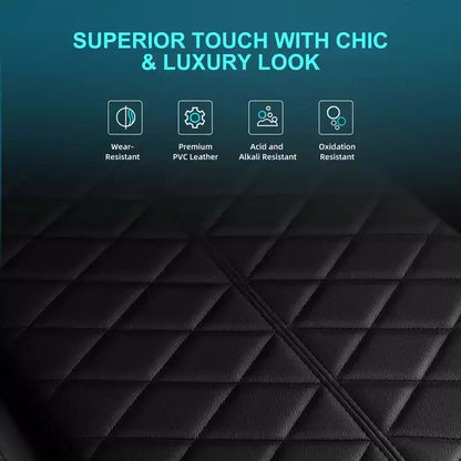 Chaise de jeu GTPLAYER avec haut-parleurs Bluetooth et repose-pieds Fauteuil de bureau à dossier haut noir