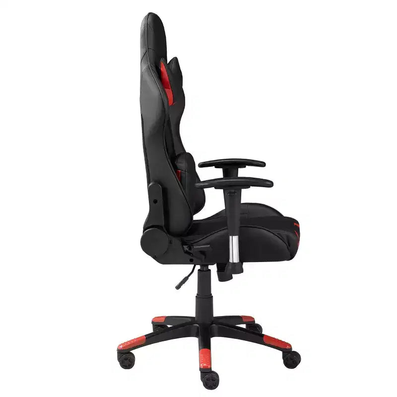 Chaise de jeu Brassex 52 po Lucas noire/rouge