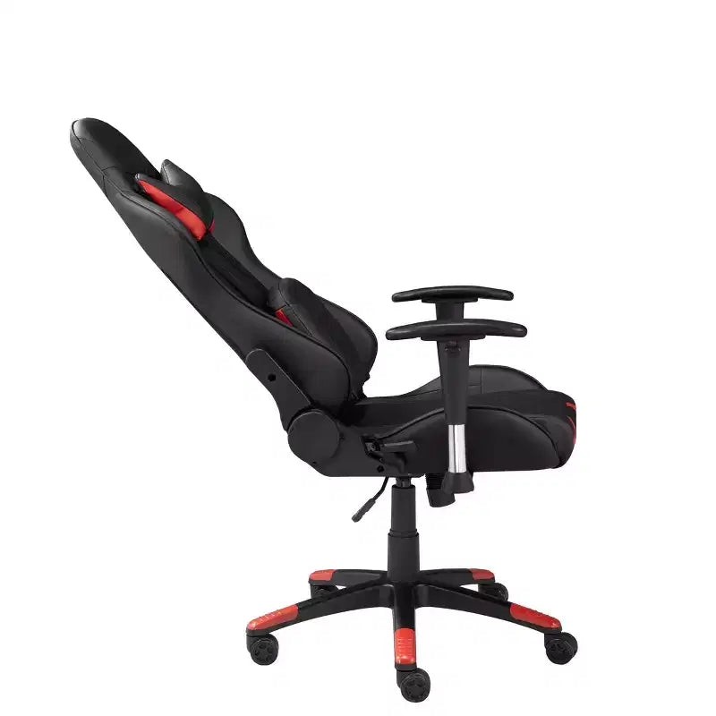 Chaise de jeu Brassex 52 po Lucas noire/rouge