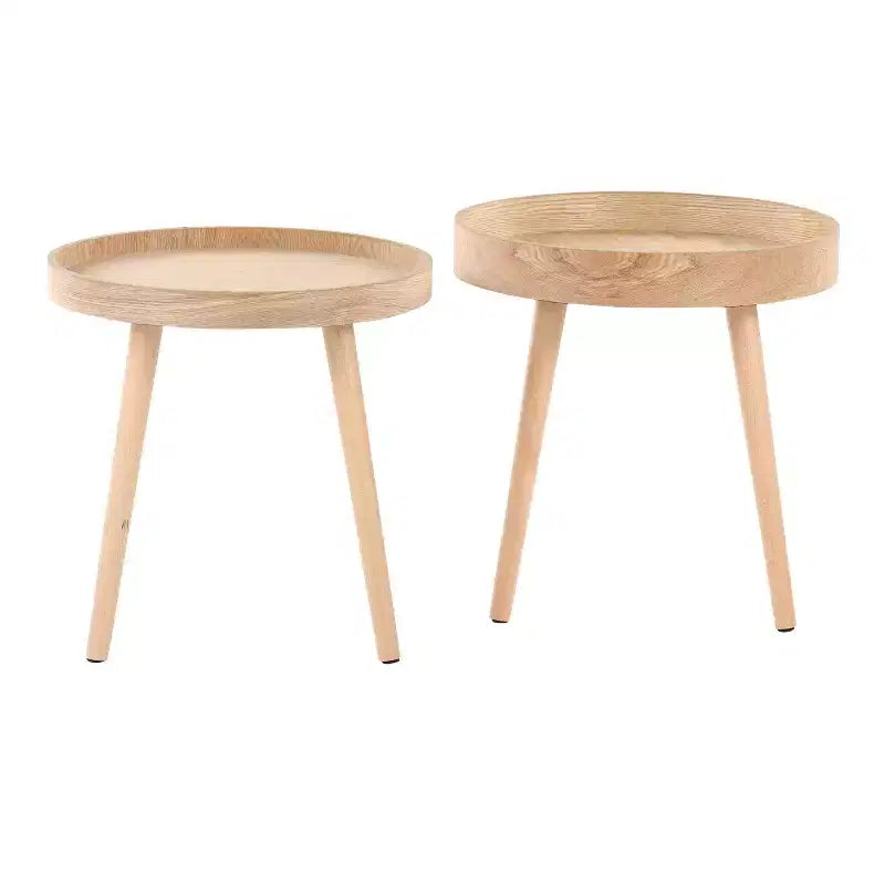 Tables d'appoint gigognes Pebble Naturel - LumiSource