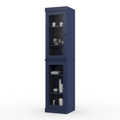 Meuble sous-vasque 100 % bois massif 42 cm avec portes en option par Palace Imports