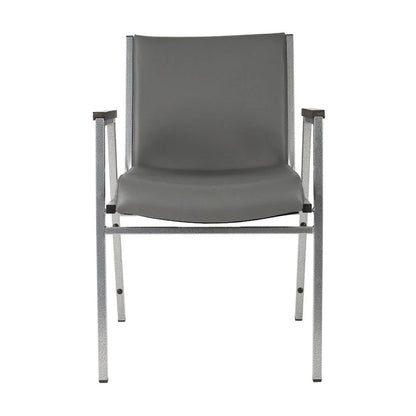 Chaise empilable robuste avec accoudoirs - 21P x 21L x 31H